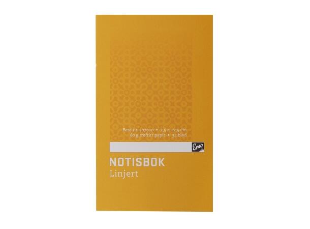 Notisbok  7,5 x 12,5Cm 32 blad 